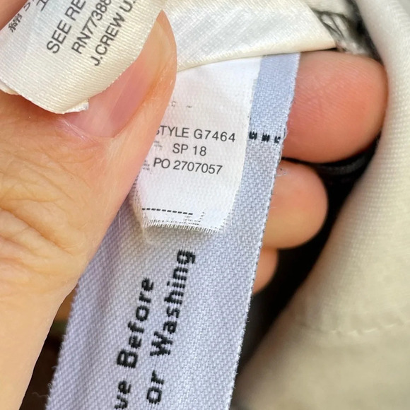 J. Crew 9" Cargo Camouflage Toothpick Pants, size 31 - Picture 7 of 9